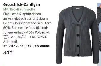 Tchibo Grobstick-cardigan Angebot