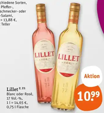 tegut Lillet blanc Angebot