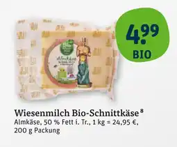 tegut Wiesenmilch bio-schnittkäse Angebot