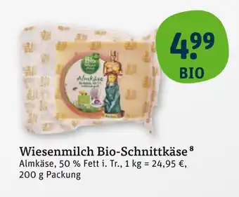 tegut Wiesenmilch bio-schnittkäse Angebot