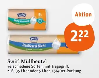 tegut Swirl müllbeutel Angebot