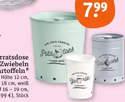 tegut Vorratsdose für zwiebeln Angebot