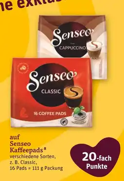 tegut Senseo 20-fach punkte Angebot
