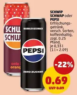 PENNY Schwip schwap oder oder pepsi Angebot