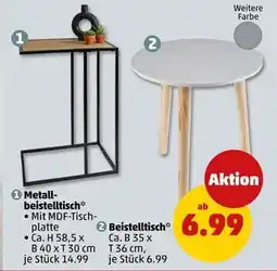 PENNY Metall-beistelltisch Angebot