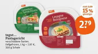 tegut Tegut... cannelloni spinat-ricotta Angebot