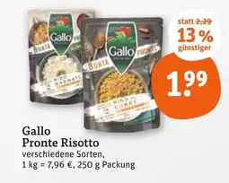 tegut Gallo pronte risotto riso al curry Angebot