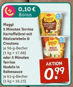 nahkauf Maggi 5 minuten terrine kartoffelbrei mit röstzwiebeln & croutons Angebot