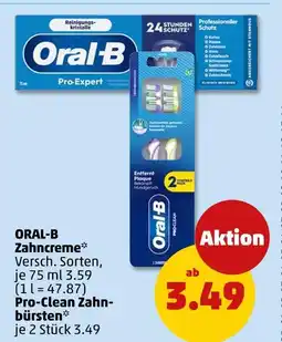 PENNY Oral-b zahncreme Angebot