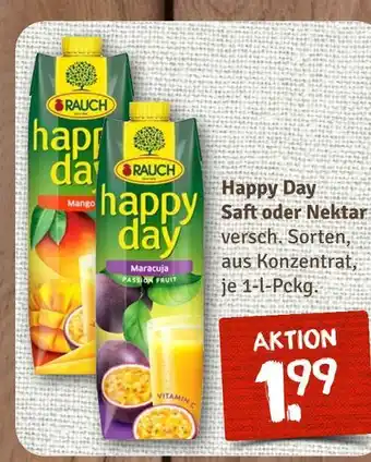 nahkauf Rauch happy day mango saft Angebot