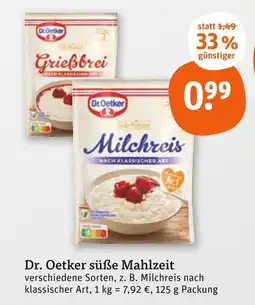 tegut Dr. oetker milchreis nach klassischer art Angebot