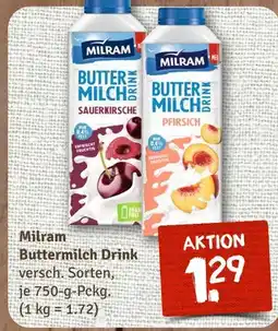 nahkauf Milram buttermilch drink sauerkirsche Angebot