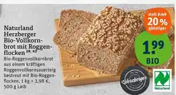 tegut Herzberger bio-vollkornbrot mit roggenflocken Angebot