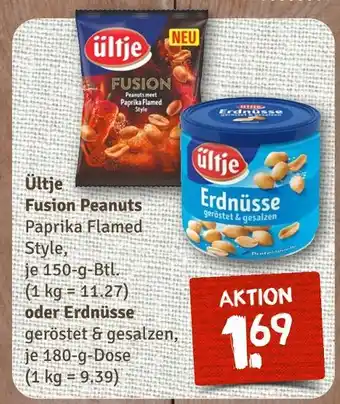 nahkauf Ültje fusion peanuts paprika flamed style Angebot