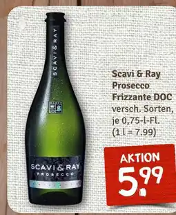 nahkauf Scavi & ray prosecco frizzante doc Angebot
