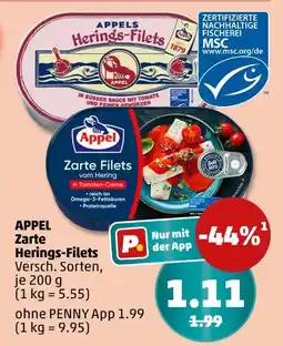 PENNY Appel zarte herings-filets Angebot