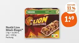 tegut Nestlé lion müsli-riegel Angebot