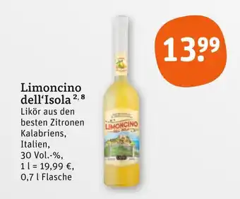 tegut Limoncino dell‘isola Angebot