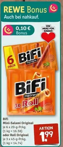 nahkauf Bifi mini-salami original Angebot