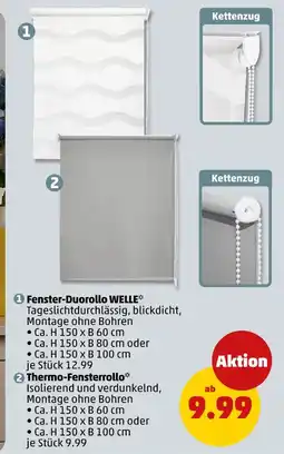 PENNY Fenster-duorollo welle oder thermo-fensterrollo Angebot