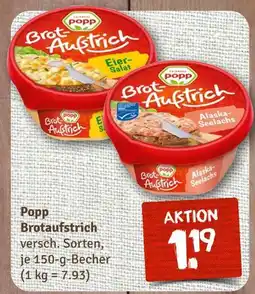 nahkauf Popp brotaufstrich eier-salat Angebot