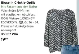 Tchibo Bluse in crinkle-optik Angebot