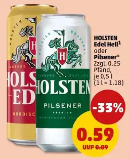 PENNY Holsten edel hell oder pilsener Angebot