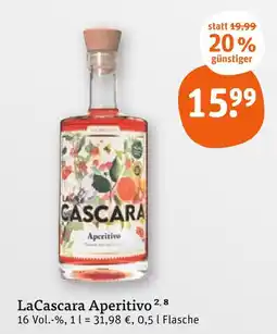 tegut Lacascara aperitivo Angebot