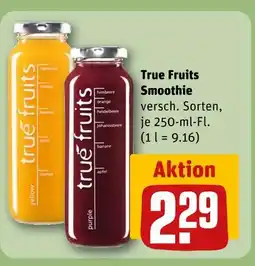 REWE True fruits smoothie yellow Angebot