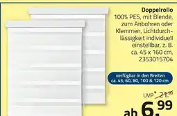 ROLLER Doppelrollo Angebot