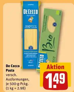 REWE De cecco pasta Angebot