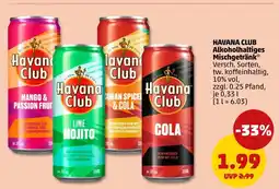 PENNY Havana club alkoholhaltiges mischgetränk Angebot