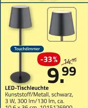 ROLLER Led-tischleuchte Angebot