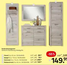 ROLLER Garderobenprogramm Angebot