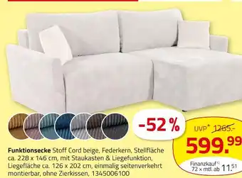 ROLLER Funktionsecke Angebot