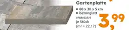 Globus Baumarkt Gartenplatte Angebot