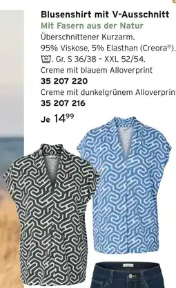 Tchibo Blusenshirt mit v-ausschnitt Angebot