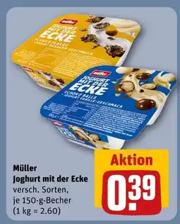 REWE Müller joghurt mit der ecke schoko balls Angebot