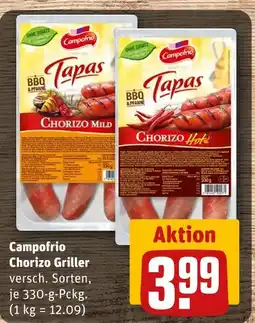REWE Campofrio chorizo griller mild Angebot