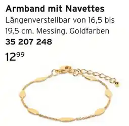 Tchibo Armband mit navettes Angebot