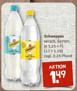 nahkauf Schweppes original bitter lemon Angebot