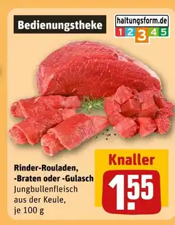 REWE Rinder-rouladen Angebot