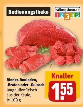 REWE Rinder-rouladen Angebot