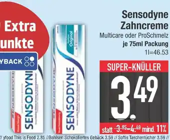 Edeka Sensodyne zahncreme multicare Angebot