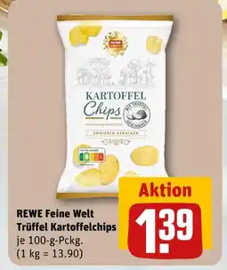 REWE Rewe feine welt trüffel kartoffelchips Angebot
