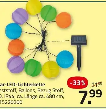 ROLLER Solar-led-lichterkette Angebot