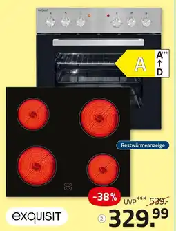 ROLLER Exquisit backofen und kochfeld Angebot