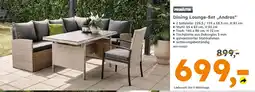 Globus Baumarkt Primaster dining lounge-set „andros“ Angebot