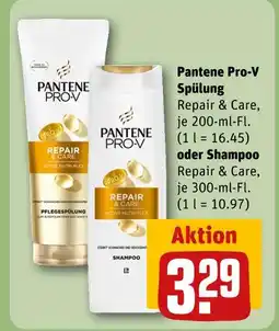 REWE Pantene pro-v spülung oder shampoo Angebot