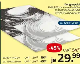 ROLLER Designteppich Angebot